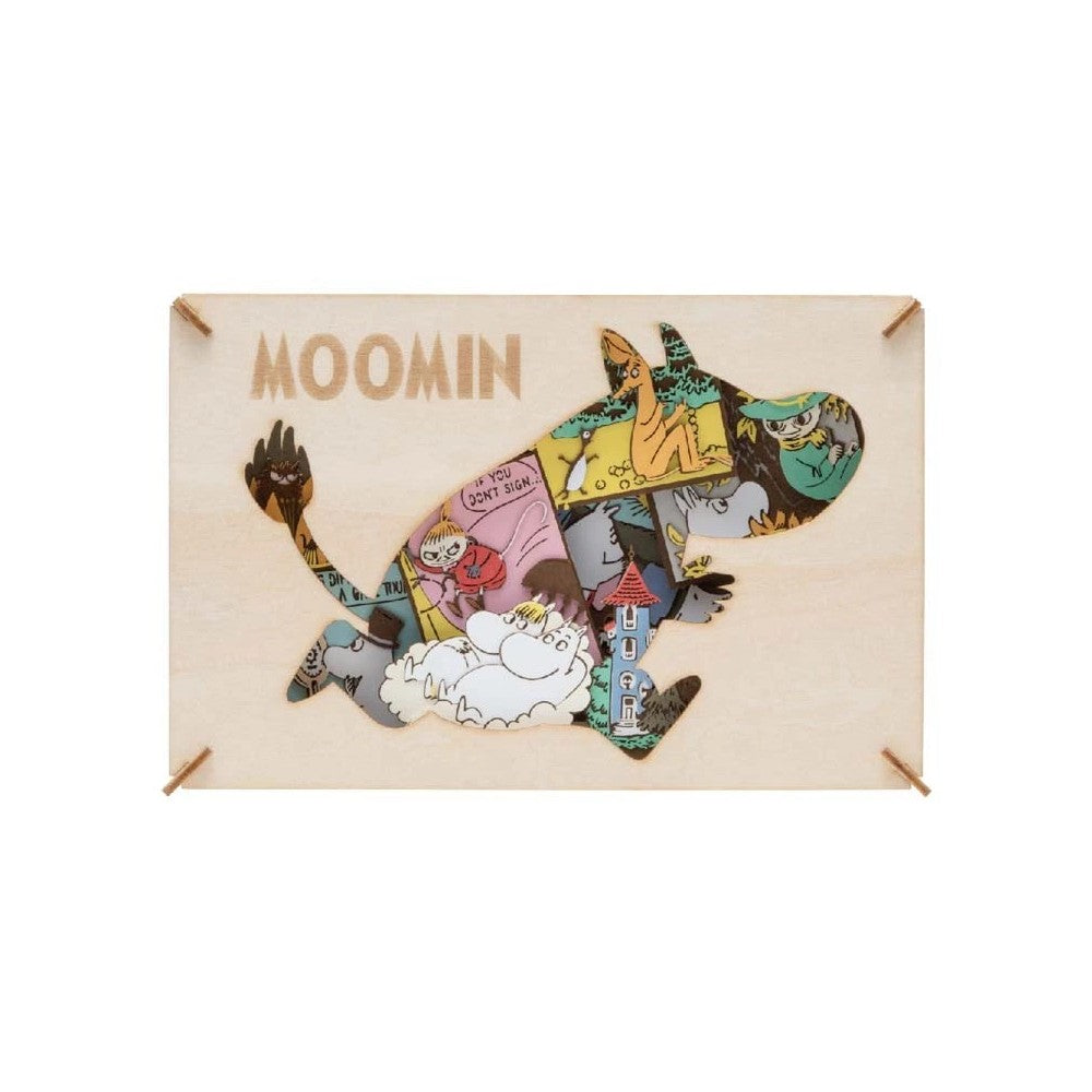 ENSKY - Paper Theater - Moomin - Moomins on the bridge