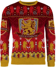Gryffindor House Crest Christmas Jumper (Size XXL)