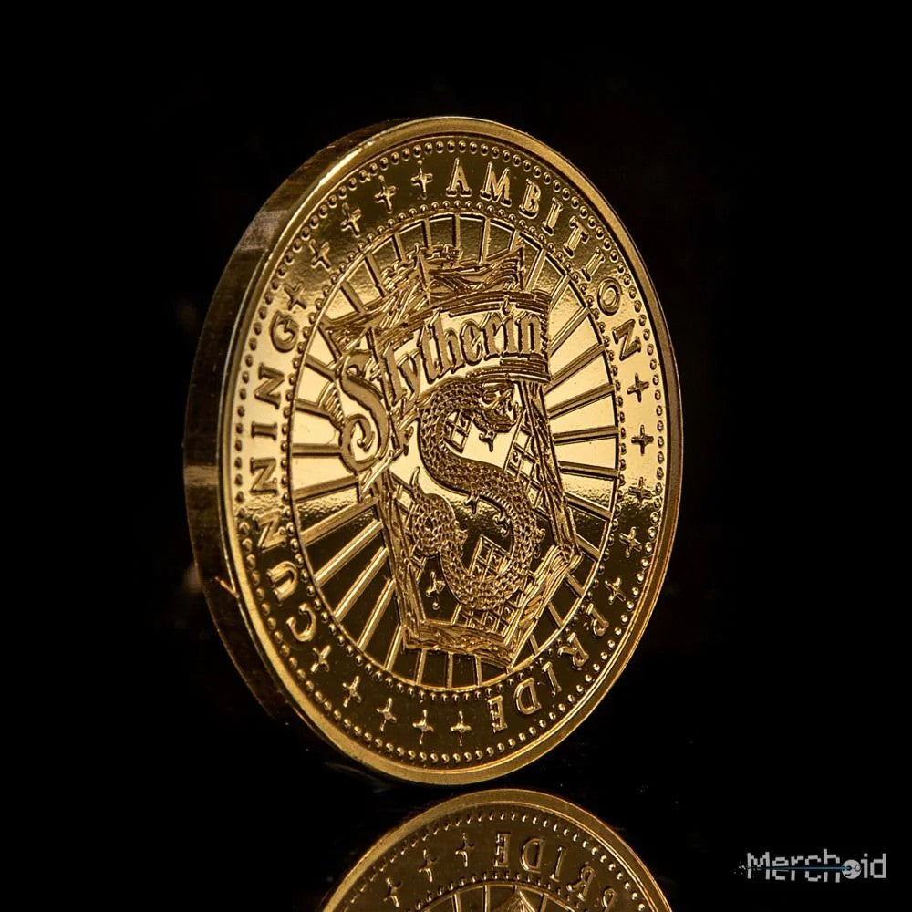 Harry Potter House Coin Slytherin