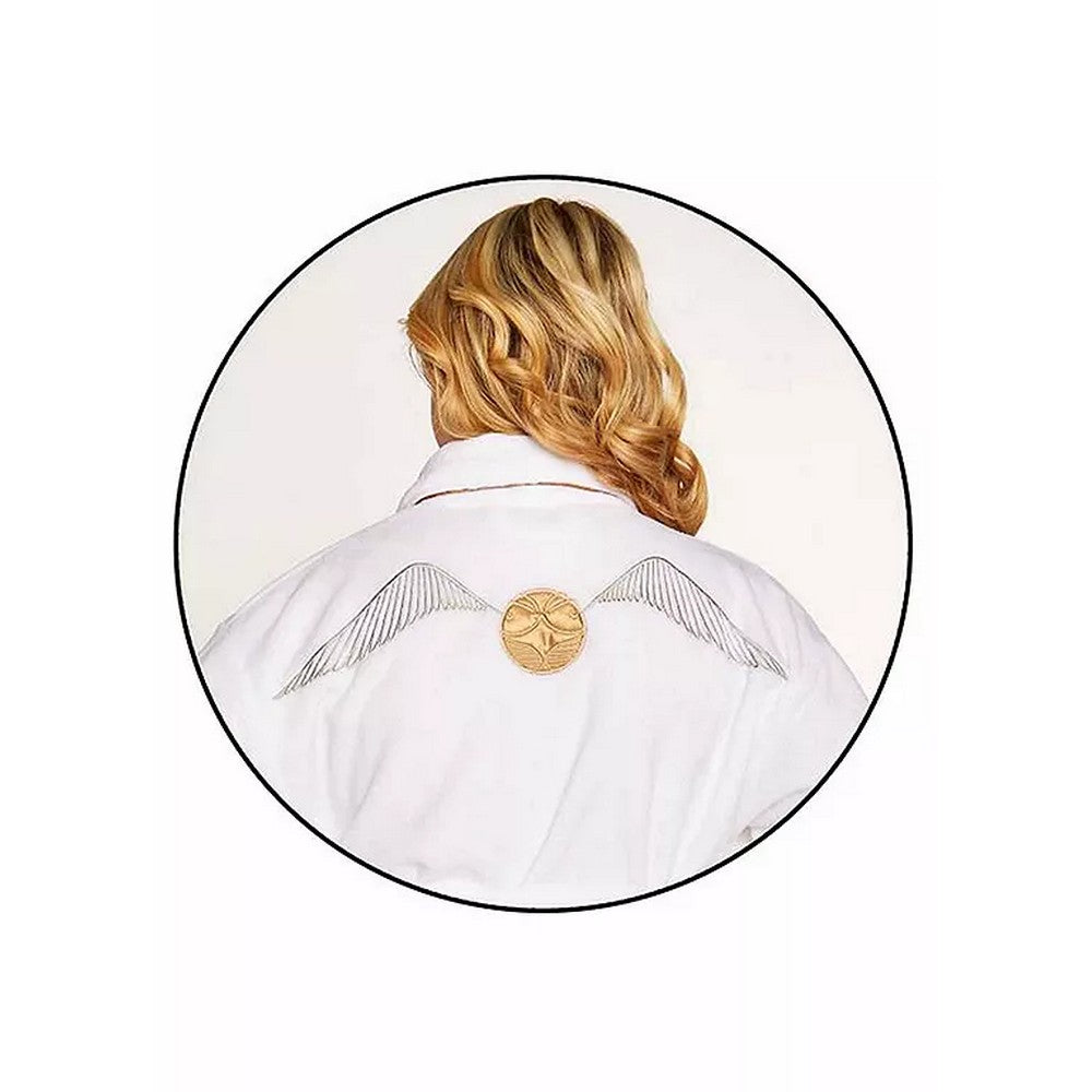 Harry Potter: Golden Snitch Ladies Fleece Hoodless Robe