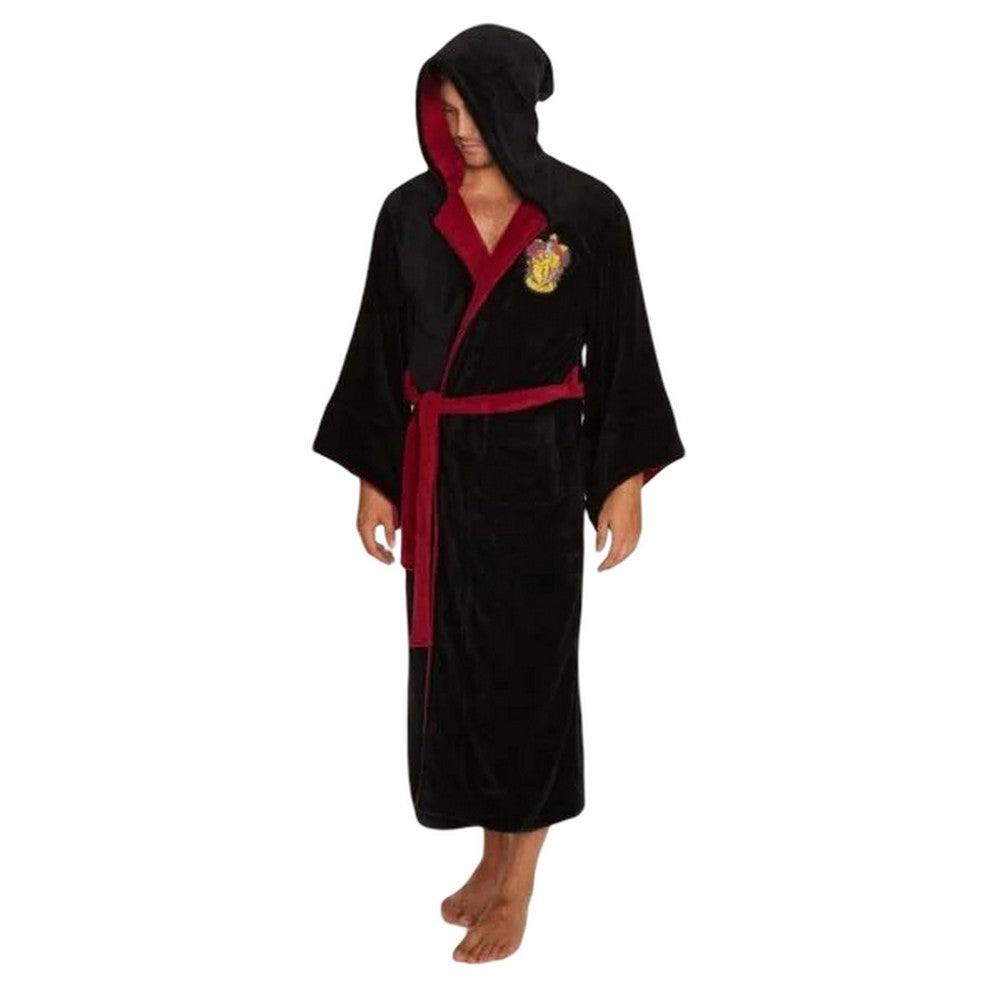 Harry Potter: Gryffindor Mens Fleece Hooded Robe