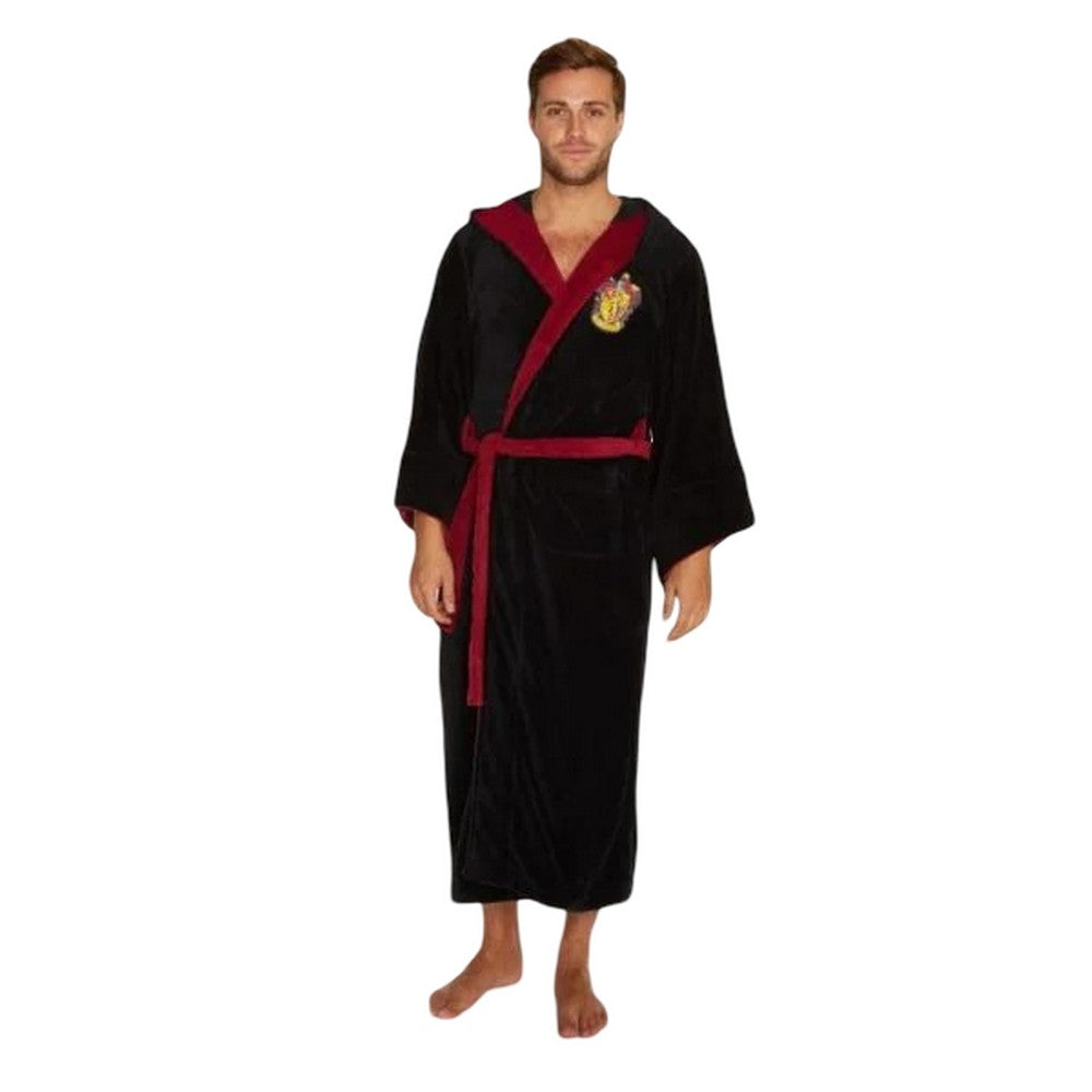 Harry Potter: Gryffindor Mens Fleece Hooded Robe
