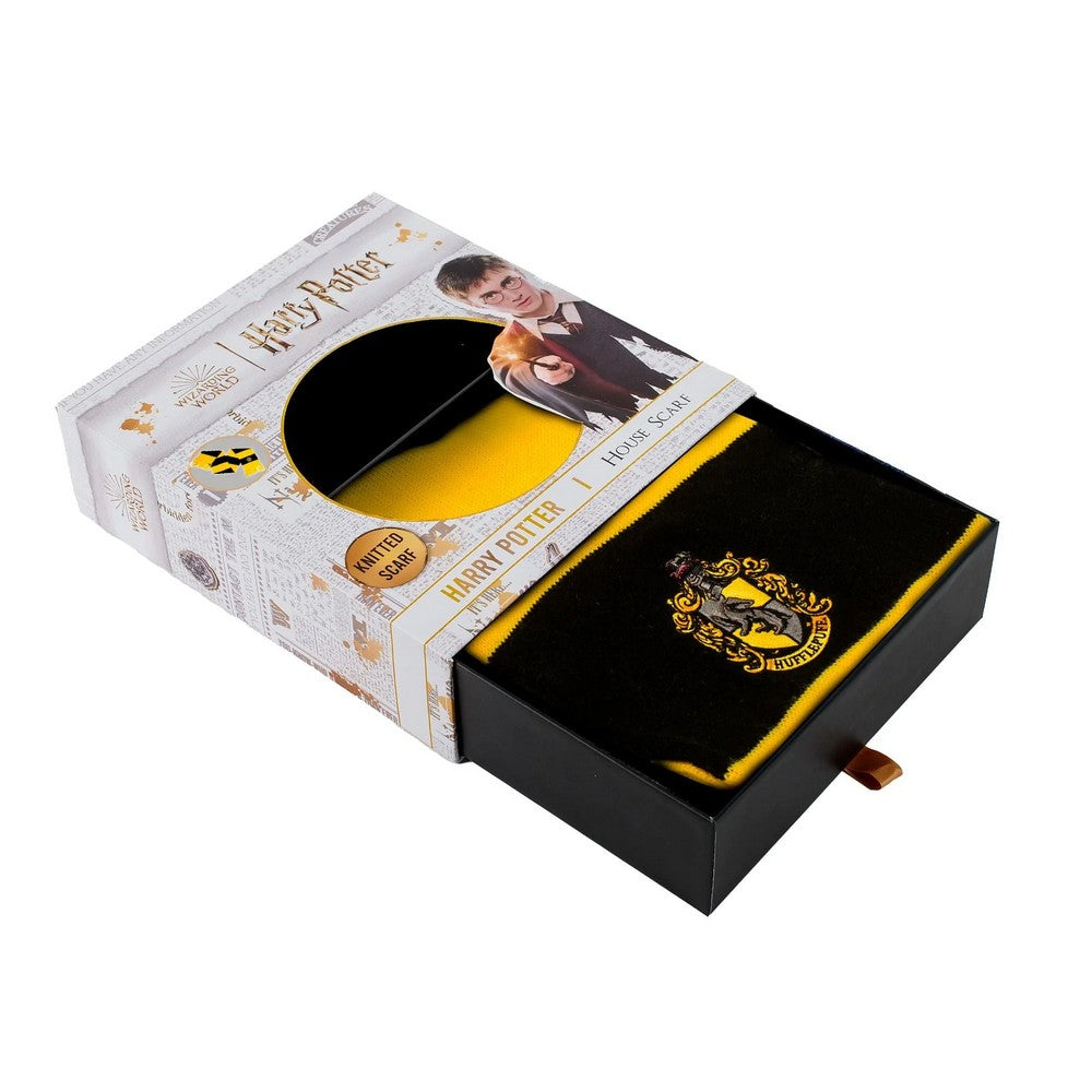 Harry Potter: Hufflepuff Bold Stripes Scarf (Boxed)