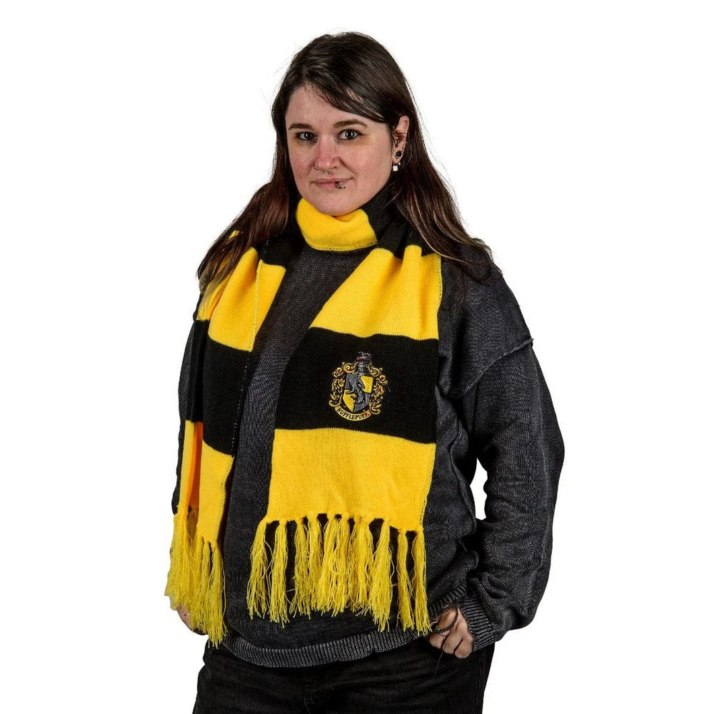 Harry Potter: Hufflepuff Bold Stripes Scarf (Hanger)