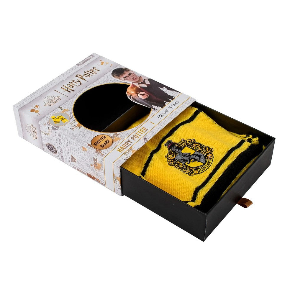 Harry Potter: Hufflepuff Thin Stripes Scarf (Boxed)