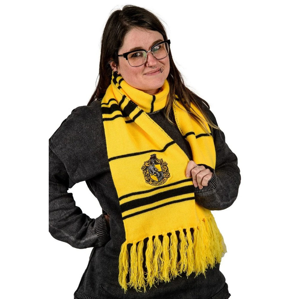 Harry Potter: Hufflepuff Thin Stripes Scarf (Hanger)