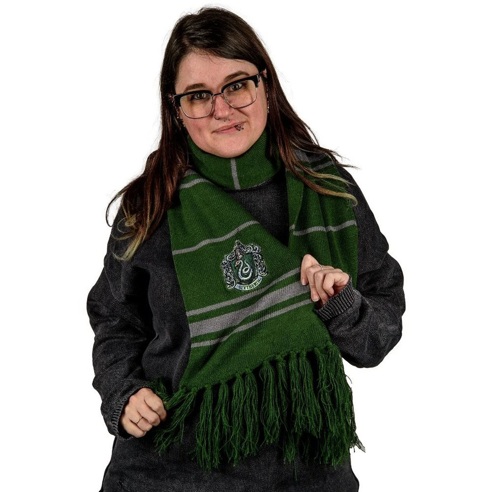 Harry Potter: Slytherin Thin Stripes Scarf (Boxed)