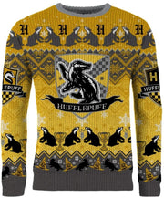 Hufflepuff House Crest Christmas Jumper (Size XS)