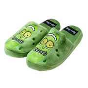Rick And Morty: Pickle Rick Mens Mule Slippers (Size Large UK 8+/EU42+)