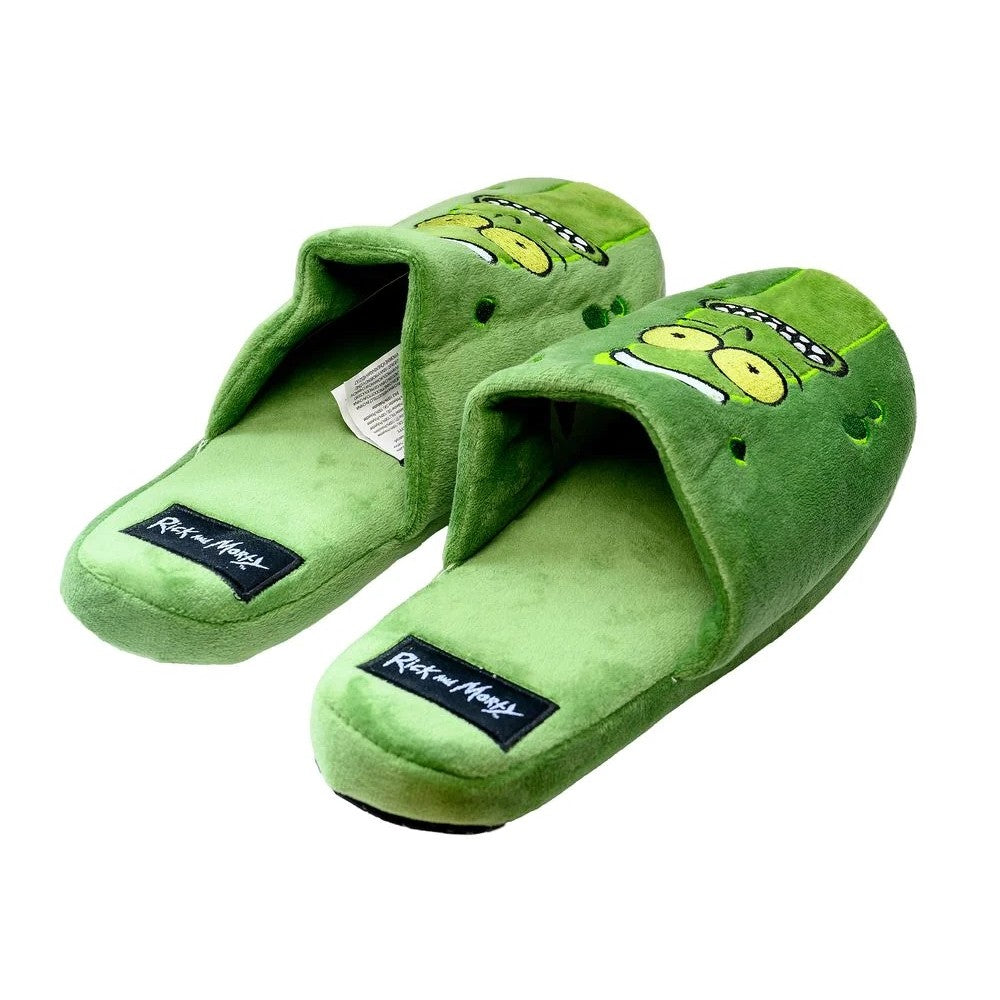 Rick And Morty: Pickle Rick Mens Mule Slippers (Size Large UK 8+/EU42+)