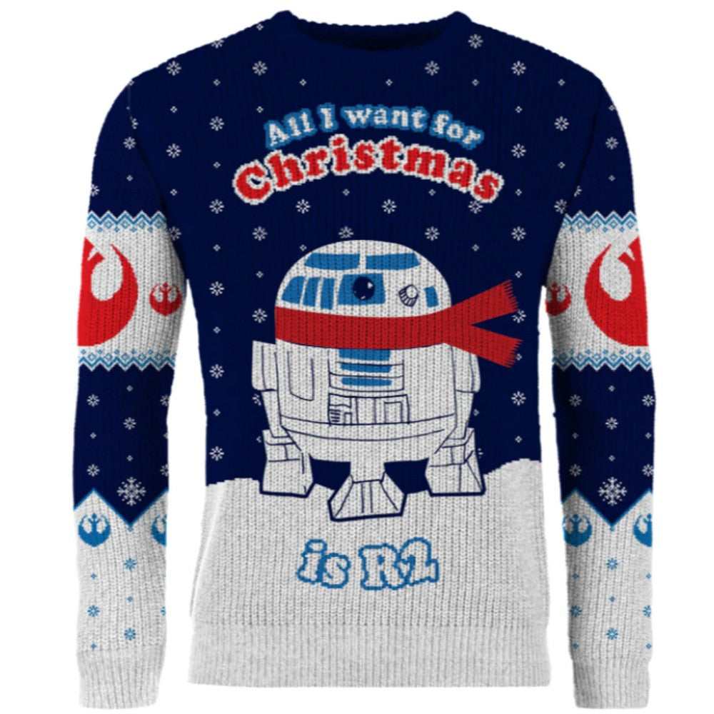 Star Wars: R2-D2 Christmas Jumper (Size XXXXL)