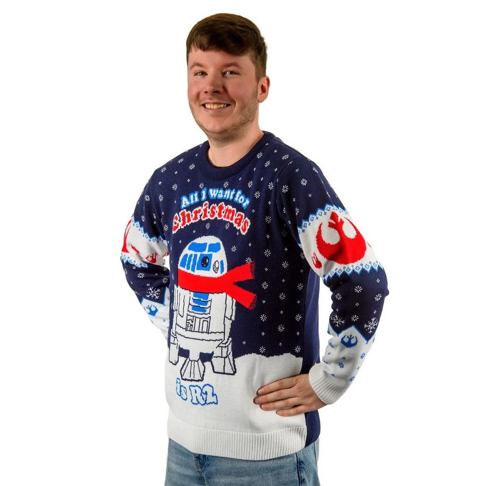 Star Wars: R2-D2 Christmas Jumper (Size XXXXL)