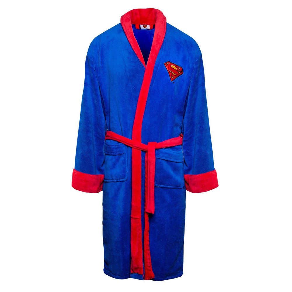 Superman: Adult Fleece Hoodless Robe