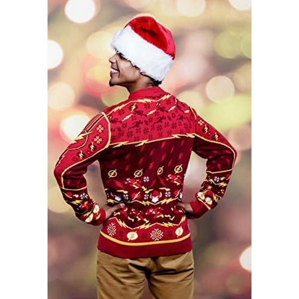 The Flash Christmas Jumper (Size XS)
