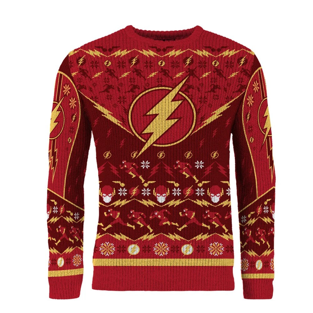 The Flash Christmas Jumper (Size XXXL)
