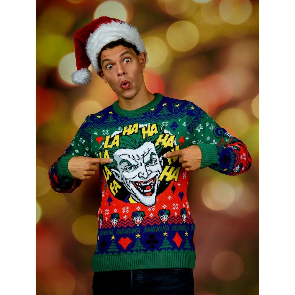 The Joker Christmas Jumper (Size L)