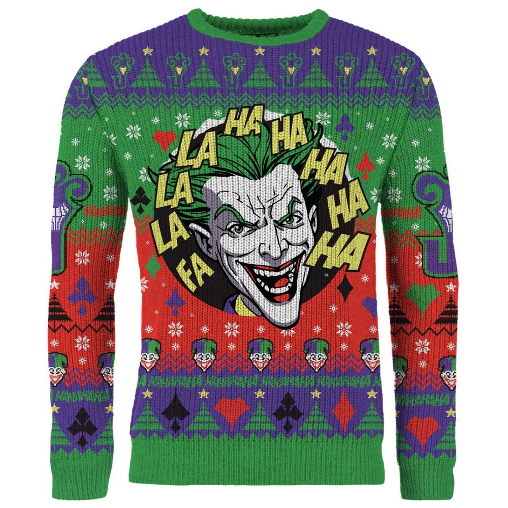 The Joker Christmas Jumper (Size XXL)