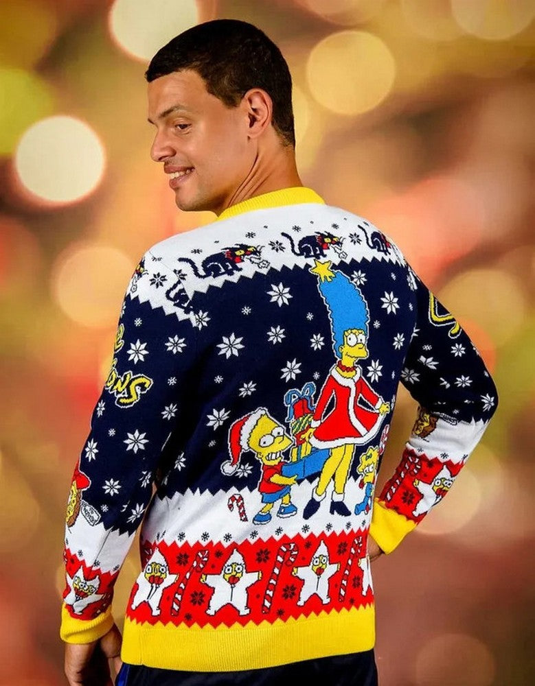 The Simpsons: Christmas Jumper (Size: XXXL)