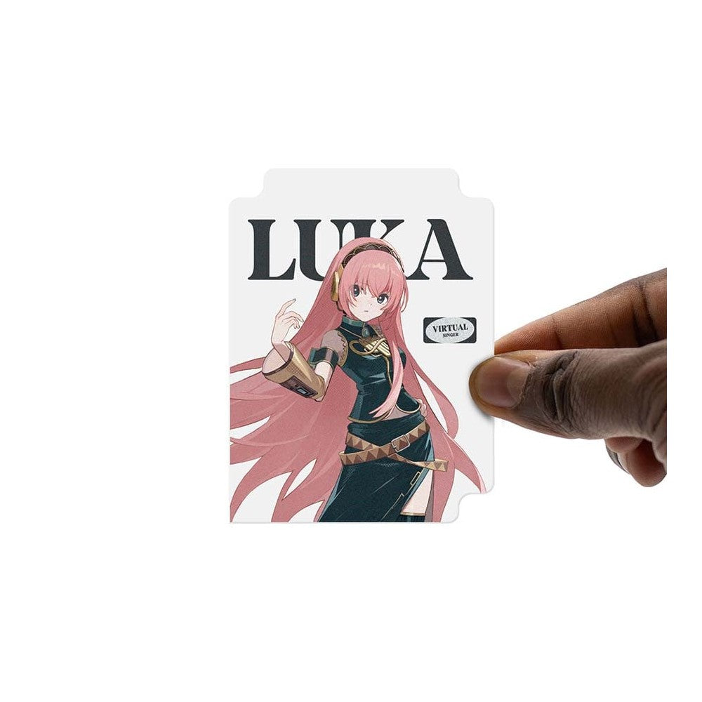 Ultra Pro: UP16830 Hatsune Miku - Retro Soundscapes: Luka 100ct DECK PROTECTOR Sleeves Clear Box