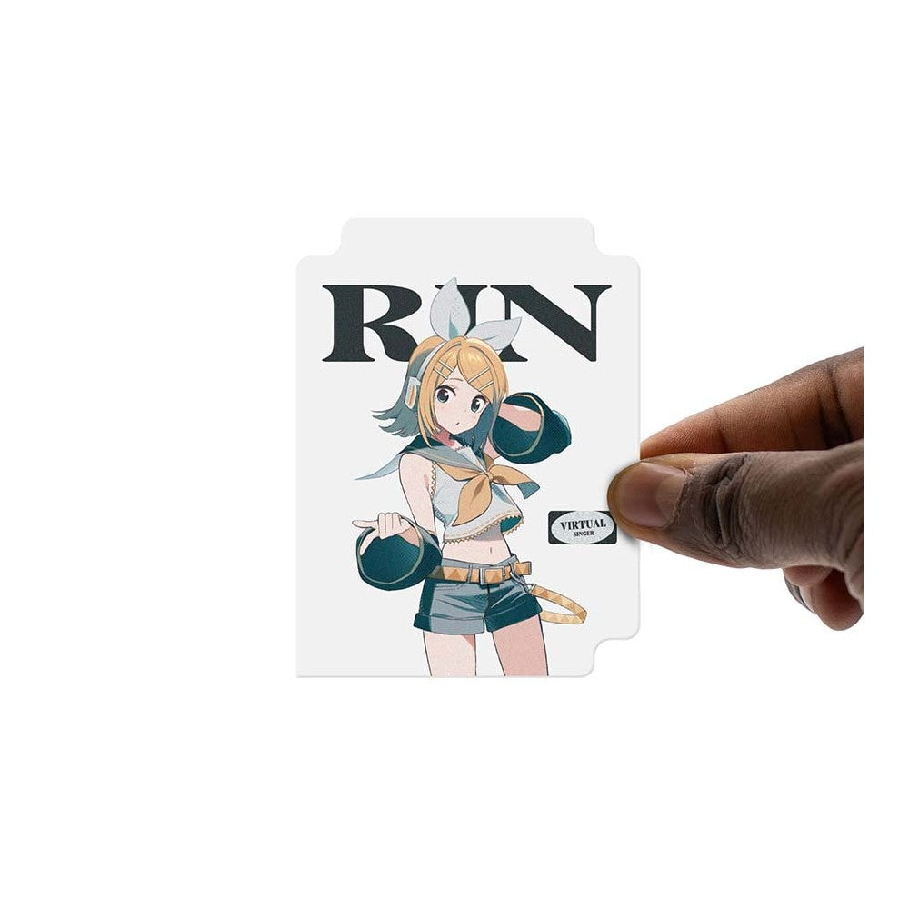Ultra Pro: UP16831 Hatsune Miku - Retro Soundscapes: Rin 100ct DECK PROTECTOR Sleeves Clear Box