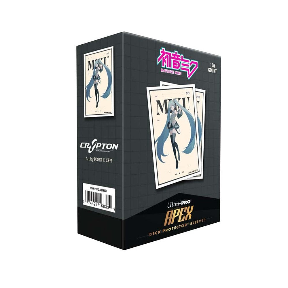 Ultra Pro: UP16833 Hatsune Miku - Retro Soundscapes: Hatsune Miku 105ct APEX DECK PROTECTOR