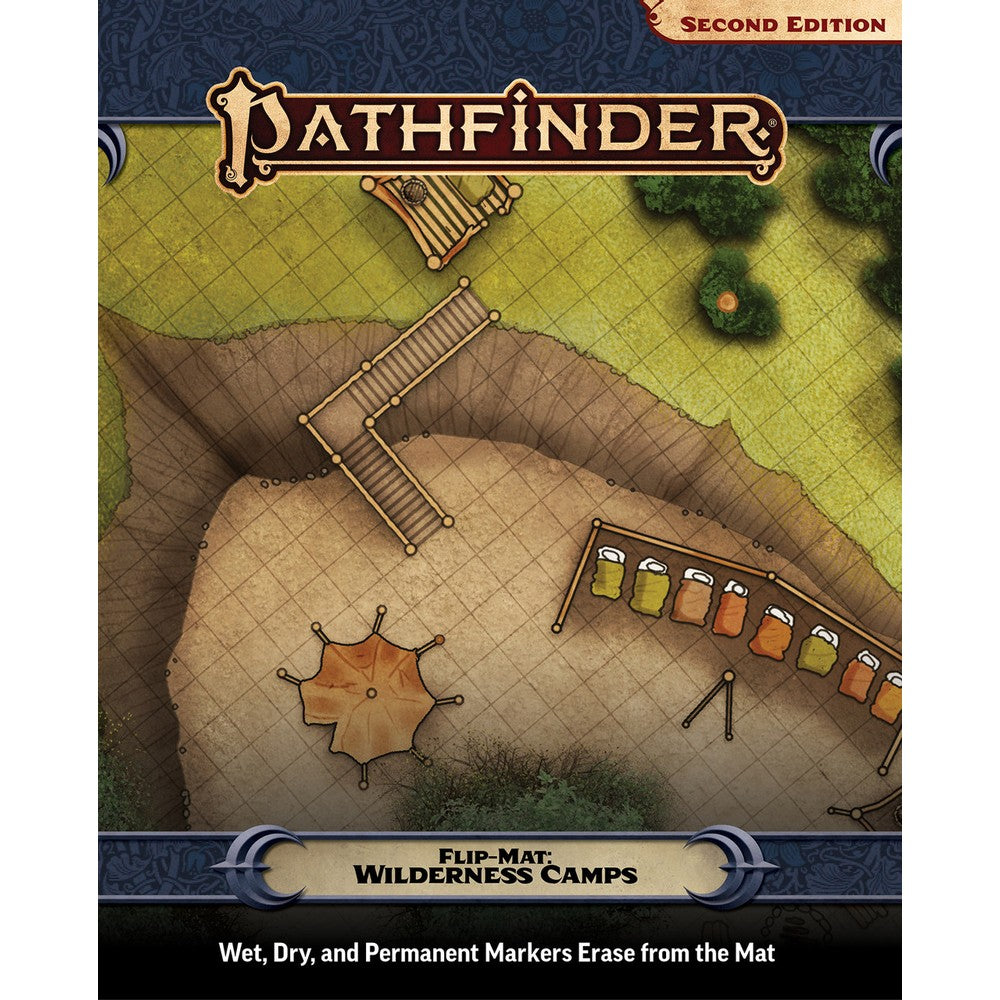 Pathfinder Accessories: Flip-Mat: Wilderness Camps