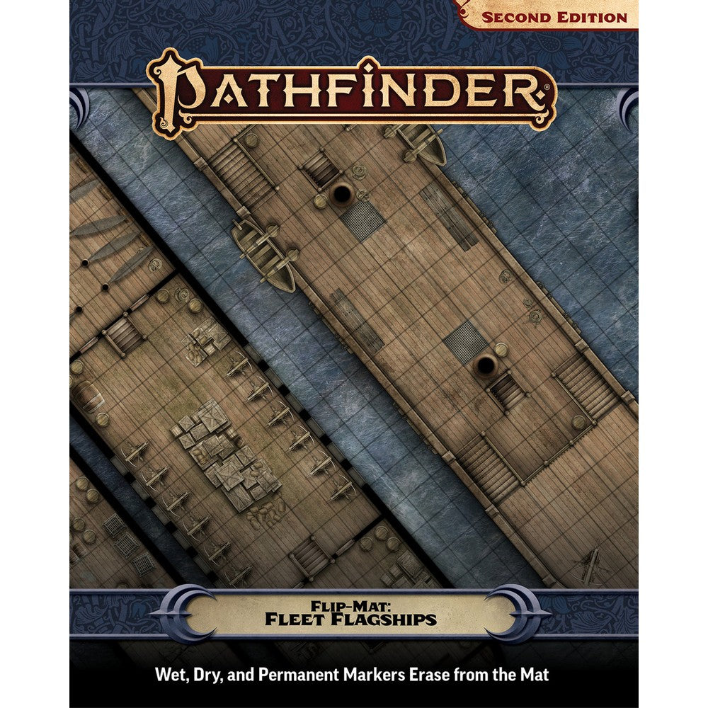 Pathfinder Accessories: Flip-Mat: Fleet Flagship