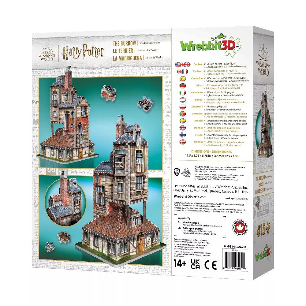 Wrebbit3D - The Burrow - Weasley Family Home