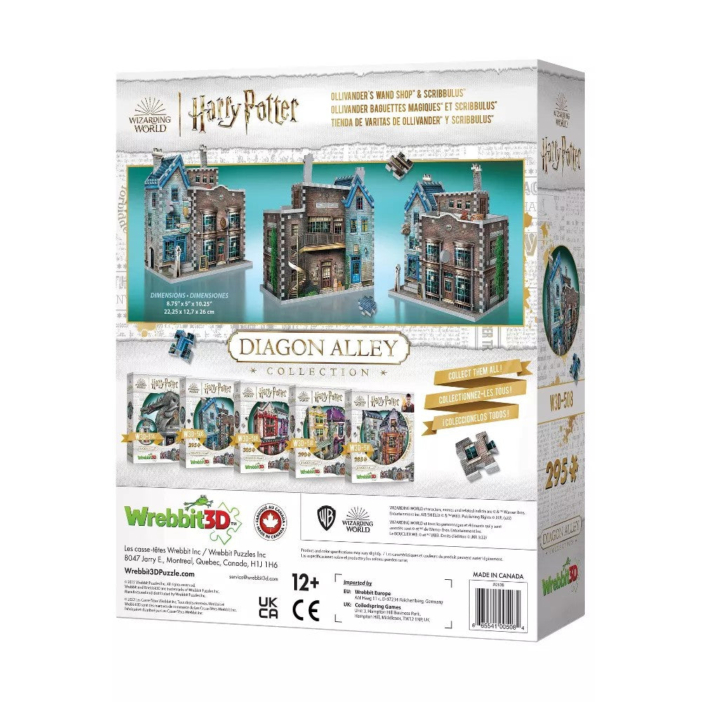Wrebbit3D - Ollivander's Wand Shop & Scribbulus