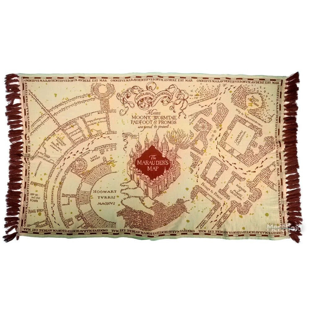 Harry Potter: Marauder's Map knitted Blanket