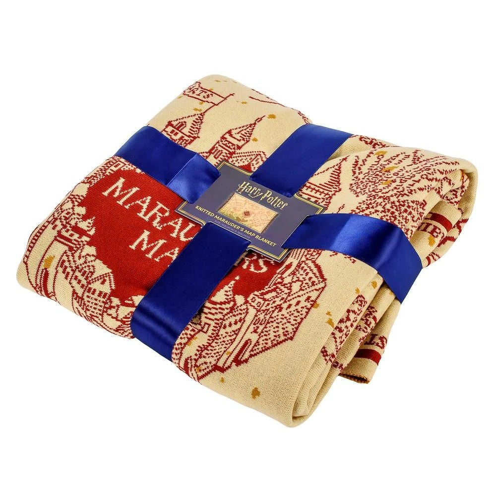 Harry Potter: Marauder's Map knitted Blanket