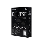 Ultra Pro: UP16710 ECLIPSE Gloss Small DECK PROTECTOR Sleeves: Jet Black - 60ct