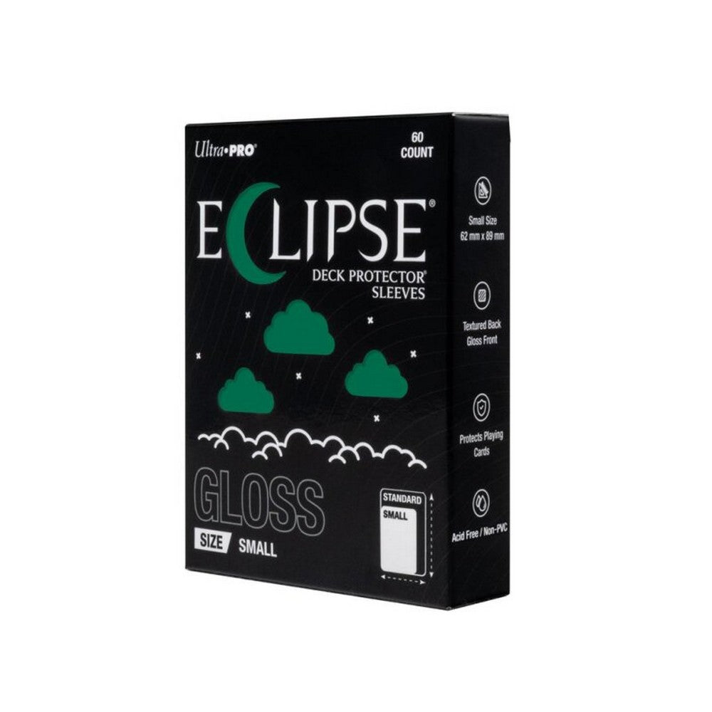 Ultra Pro: UP16715 ECLIPSE Gloss Small DECK PROTECTOR Sleeves: Forest Green - 60ct
