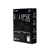 Ultra Pro: UP16690 ECLIPSE Matte Small DECK PROTECTOR Sleeves: Jet Black - 60ct
