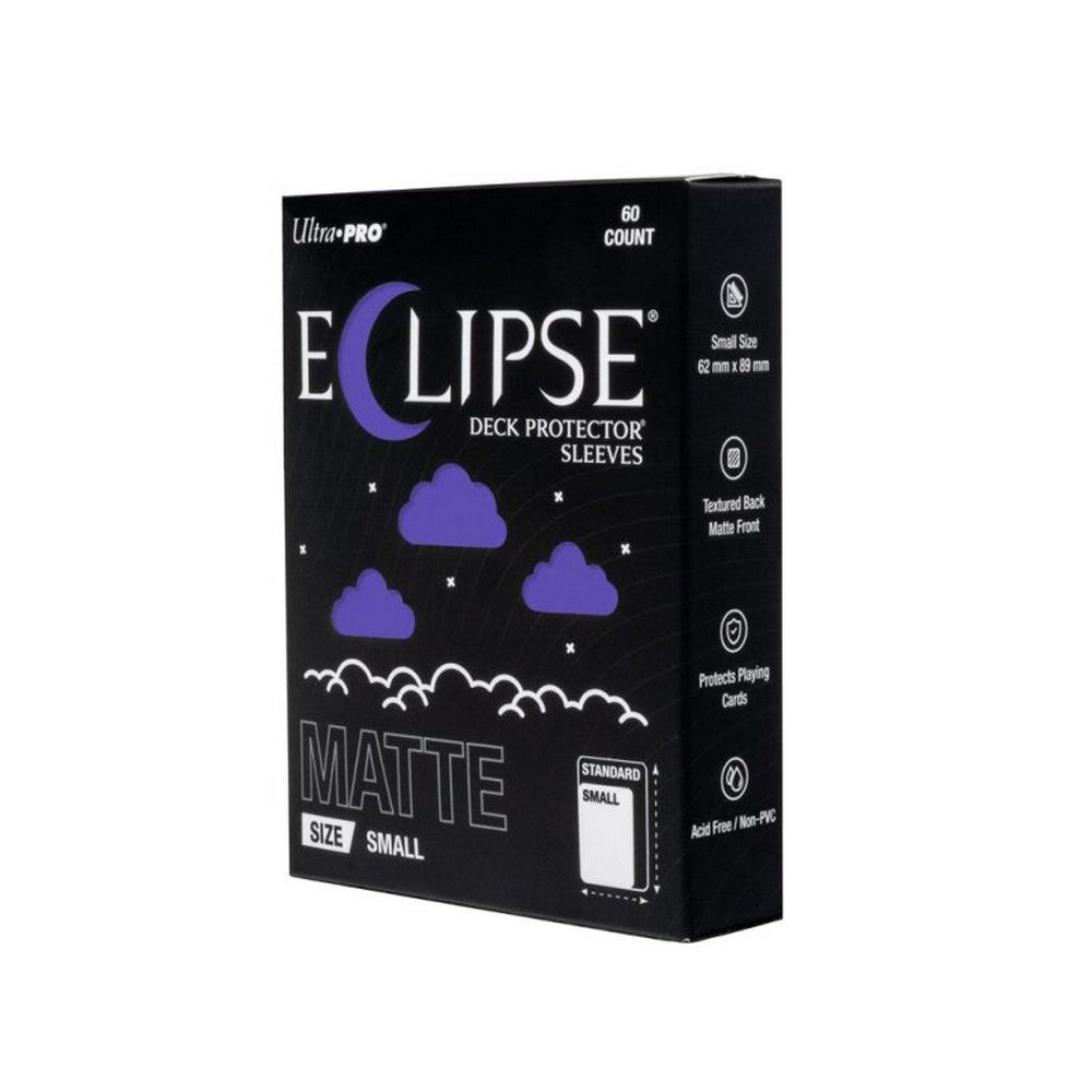 Ultra Pro: UP16696 ECLIPSE Matte Small DECK PROTECTOR Sleeves: Royal Purple - 60ct