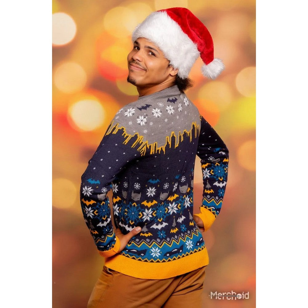 Batman Frosty Christmas Jumper (Size L)