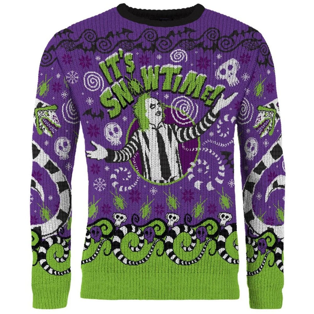Beetlejuice: Christmas Jumper (Size: Large)