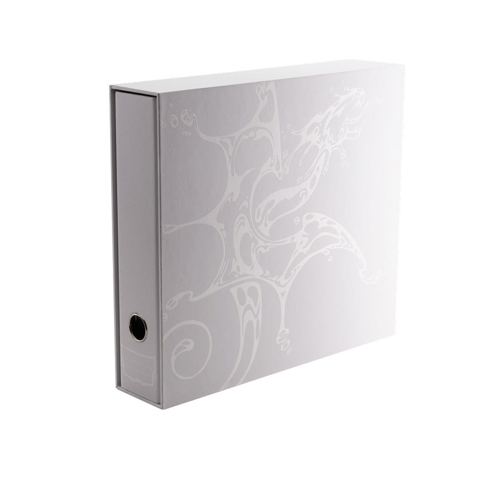 Dragon Shield: Sanctuary Slipcase Binder – 4-Ring: White