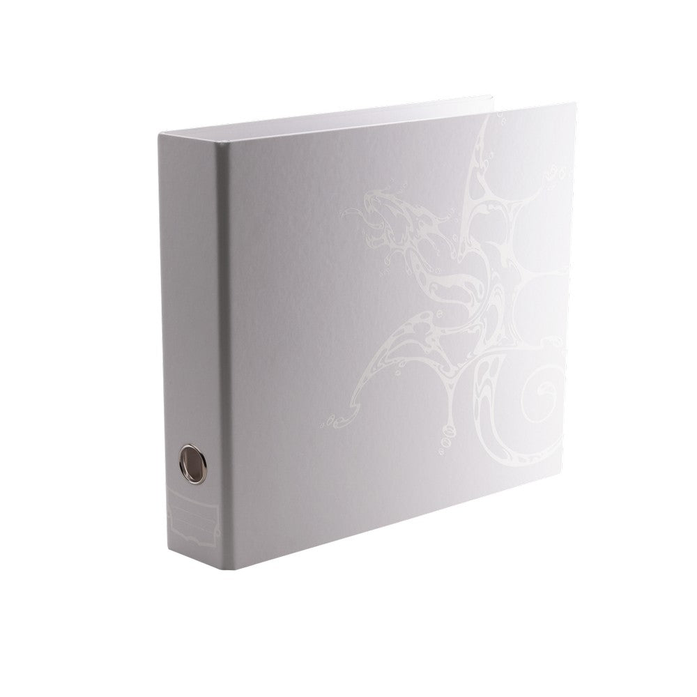 Dragon Shield: Sanctuary Slipcase Binder – 4-Ring: White
