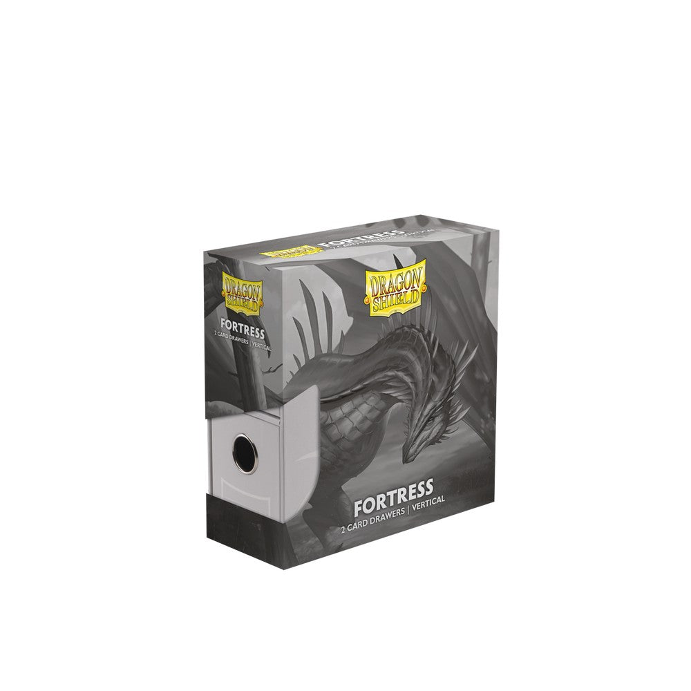 Dragon Shield: Fortress Card Drawers – Vertical: Size 2 – White