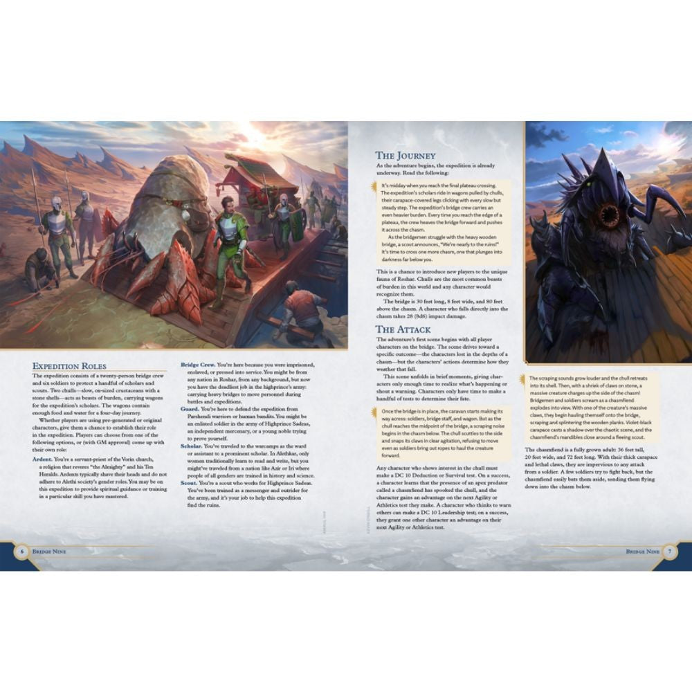 Cosmere RPG: Stormlight Bridge Nine Adventure