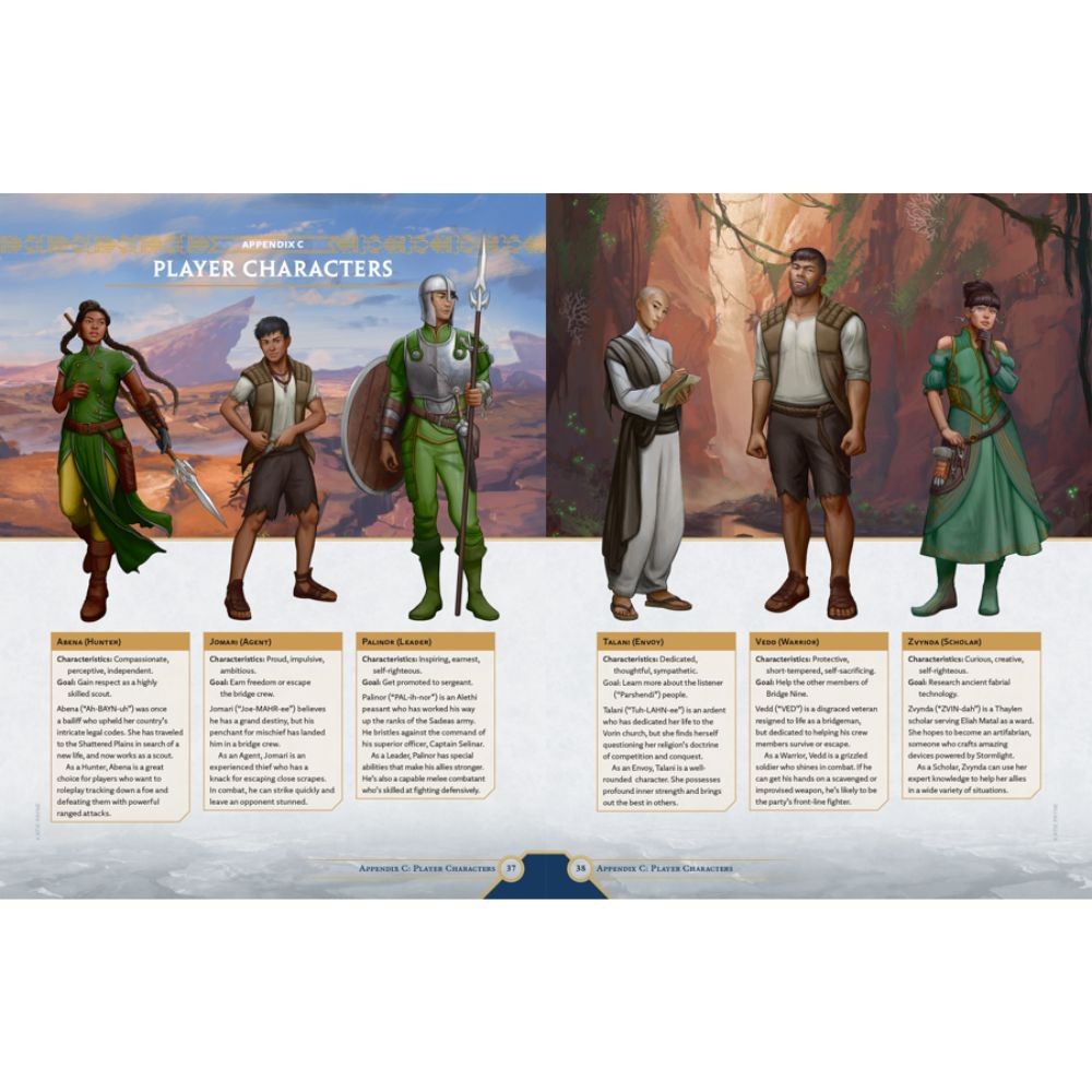 Cosmere RPG: Stormlight Bridge Nine Adventure