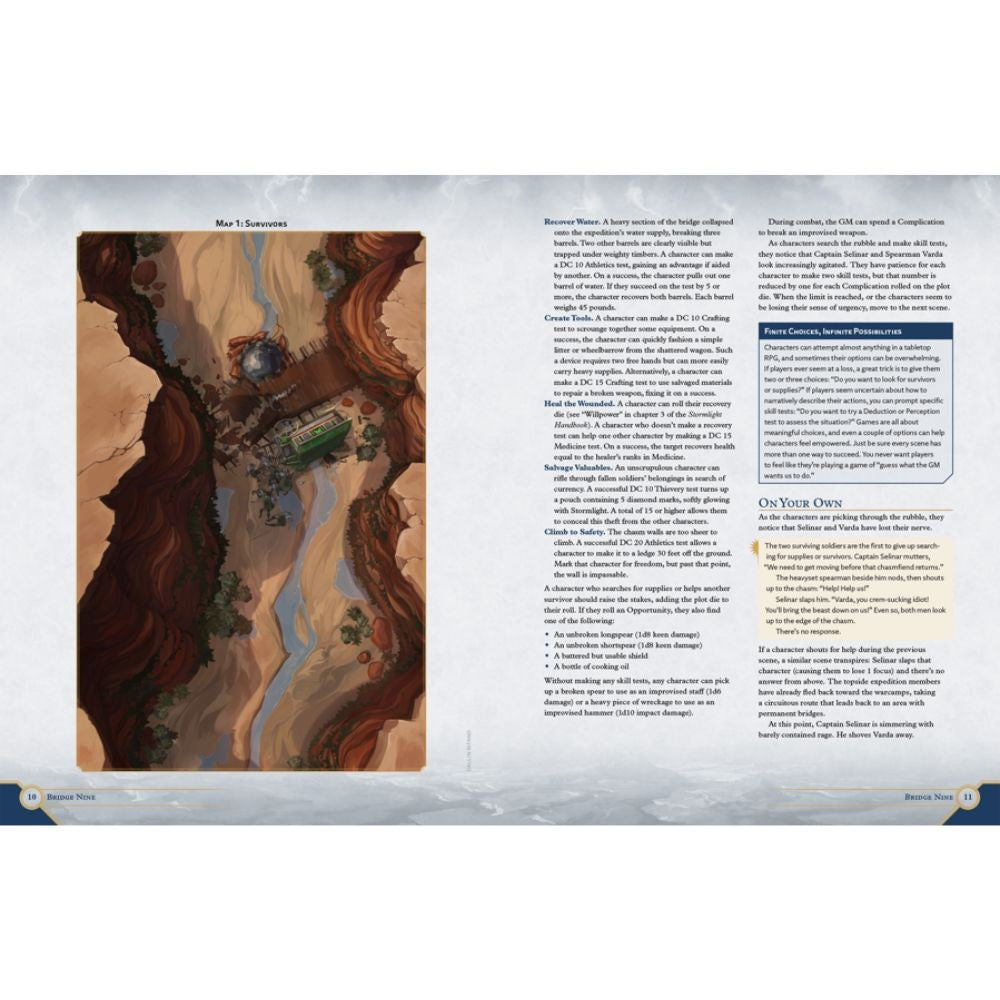 Cosmere RPG: Stormlight Bridge Nine Adventure