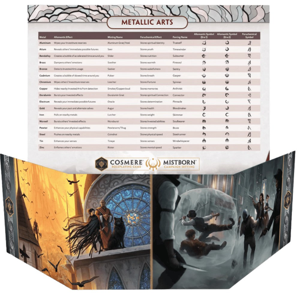 Cosmere RPG: Mistborn GM Screen