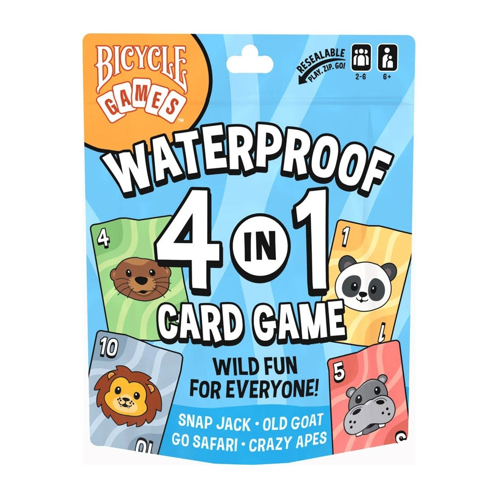 Bicycle Games - 4 in 1 Waterproof