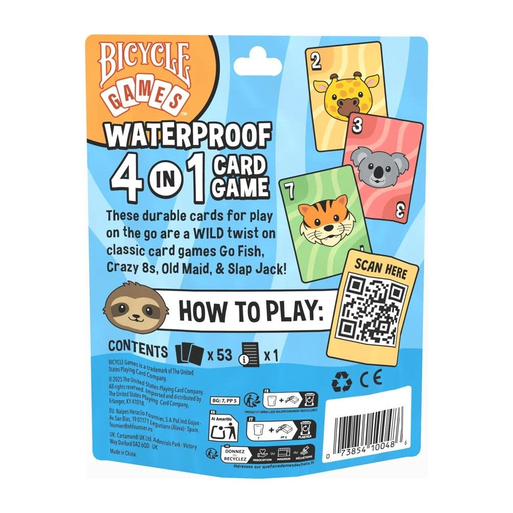 Bicycle Games - 4 in 1 Waterproof
