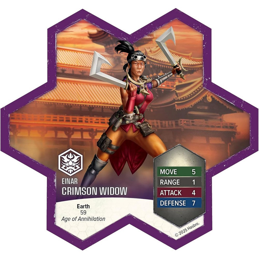 Heroscape - Crimson Widow and Dreadnoughts of Caraway Cavern Army Expansion