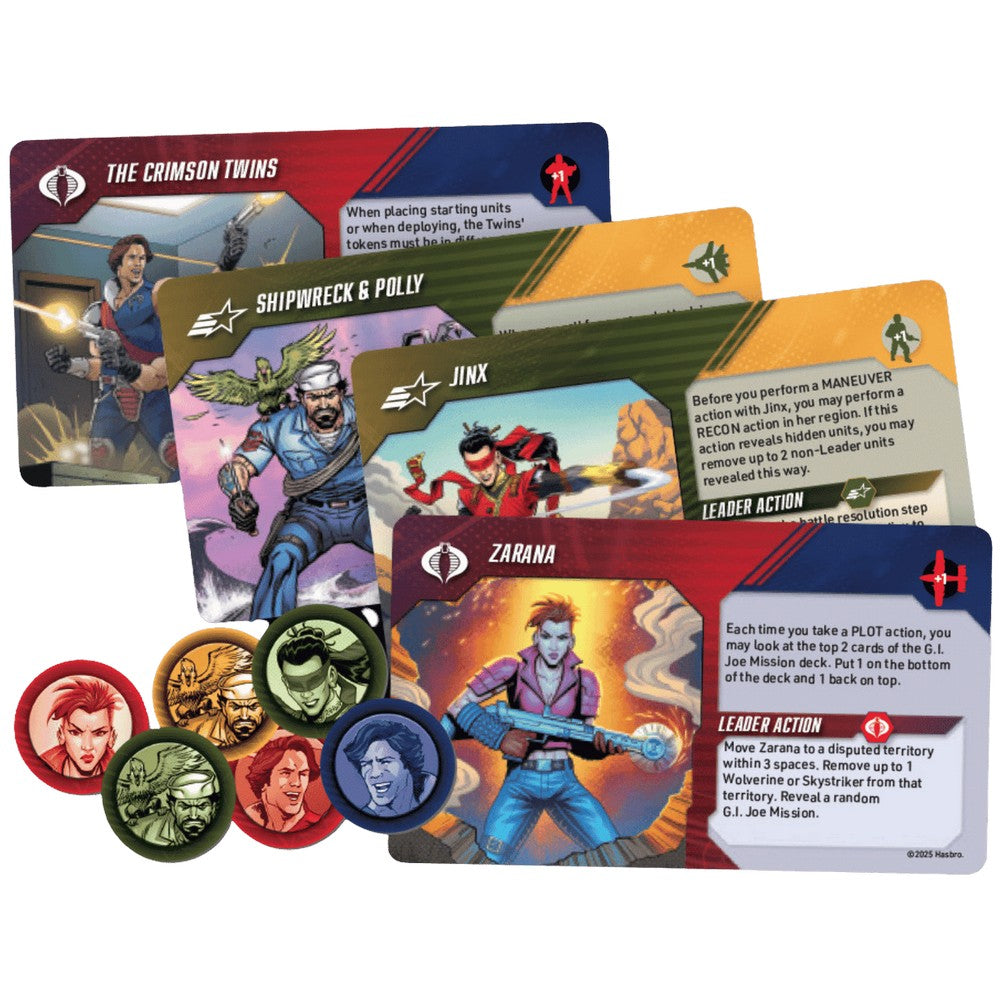 RISK G.I. JOE - Special MissionsLeaders Bonus Pack