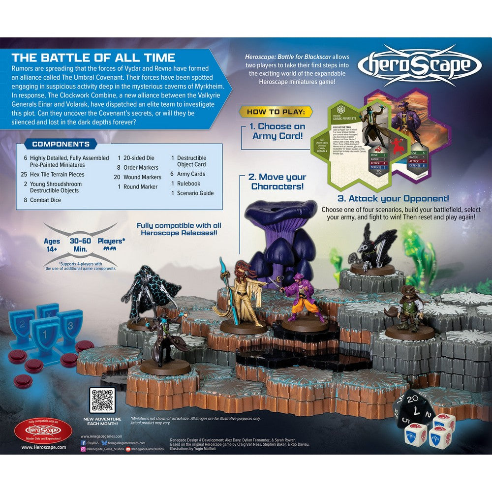 Heroscape - Battle for Blackscar Battle Box Premium Painted Edition