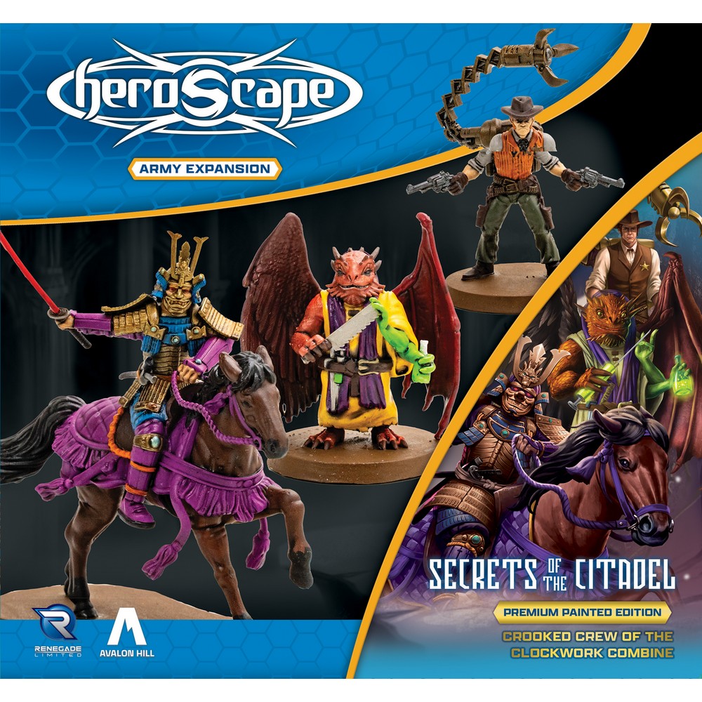 Heroscape - Crooked Crew of the Clockwork Combine Army Expansion Premium Painted Edition